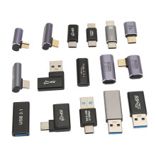 USB-Adapter Set 16 Stück USB 3.0/3.1 Type-C Aluminiumlegierung für Handy & Computer