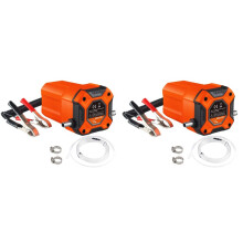 2X 12V Electric Oil Suction Pump Oil Pump Oil Suction Pump Fuel Delivery Universal
