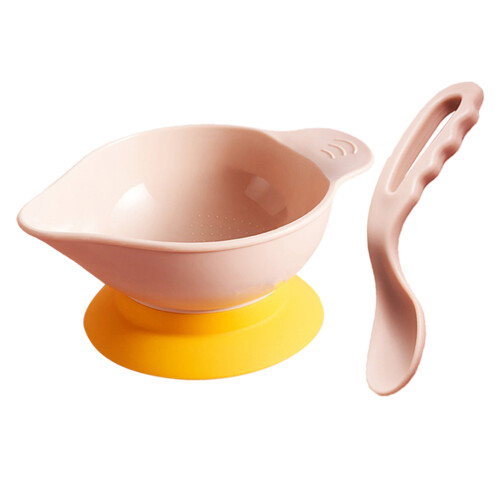 2Ensembles Bols Silicone Rose Pour Premiers Repas Bébé 2