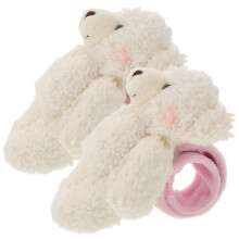 8Pièces Bracelets Slap Animaux Confort Enfant Souple Fête