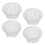 12Pcs Durable Plastic Hydroponic Plant Baskets for Balcony Garden Use 2