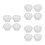 12Pcs Durable Plastic Hydroponic Plant Baskets for Balcony Garden Use 6