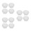 12Pcs Durable Plastic Hydroponic Plant Baskets for Balcony Garden Use 8
