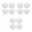 12Pcs Durable Plastic Hydroponic Plant Baskets for Balcony Garden Use 9
