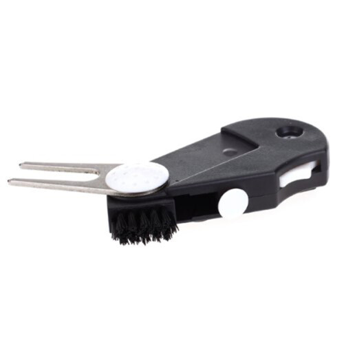 Golf 5-En-1 Noir Divot Compteur