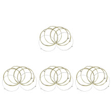 24Pièces Cordes Guitare Acoustique Métal Assorties Acier Pour Folk