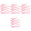 40Pièces Spatules Silicone Pour Multifonctionnelles Rose 1