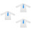 3Ensembles Tenue Médecin Polyester Rôle 1