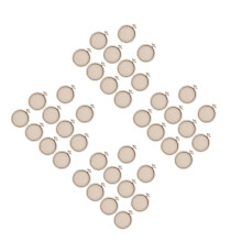 40St Mini Borduurring Beige, Verstelbaar Voor Thuis Handwerk