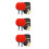 3Sets Advanced Table Tennis Racket Set with Balls for Junior Players 8