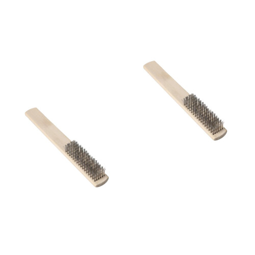 2Pcs Steel Wire Handle Multi-Color for Deep Cleaning