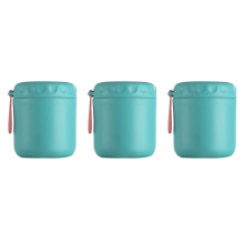 3Pièces Boîtes Repas Isothermes En Acier Pour École Bureau