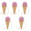 5Pièces En Bois Rose Exercice Jeu Pour Enfants 1