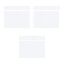 30Pièces Plaques Acryliques Transparentes 5x7 Pour DIY Encadrement