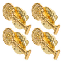 4St Stijlvolle Gouden Broches Doop En Communie Kledingaccessoires