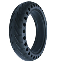 1St Zwarte Elektrische Scooter Tire Rubberen Honingraat Schokdemper