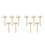 10Pcs Durable Wooden Mushroom Rollers Khaki DIY Printing Tool 1