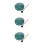 3Sets Groene Mini Tongedrum Van Titanium Staal, Draagbaar En Creatief 1
