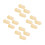16Pcs Durable Wooden Fish Tank Airstones Air Bubble Diffuser Accessory 1