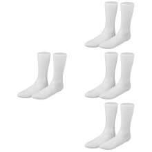 8Pcs Durable White Plastic Foot Sock Display Model for Women Shoes