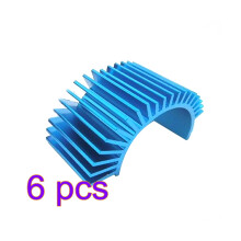 6Pcs Durable Aluminum Motor Heatsink Blue for 540 550