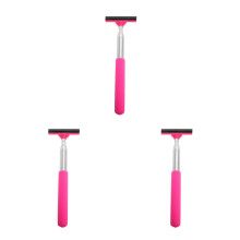 3Pcs Manual Car Rearview Mirror Cleaner ABS Stainless Steel Durable