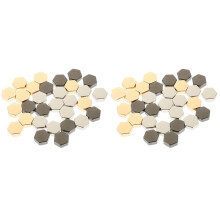 60St Bag Studs Voor Handtas DIY in Assorti Kleuren