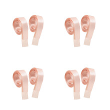 8Pièces Rose Satinés Pour Chaussures De Danse