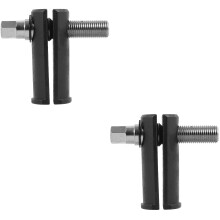 2Pcs Black Steering Neck Bearing Seat Ring Remover Carbon Steel Tool