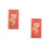 2Pcs Paper Red Envelopes Cartoon Style Secure Closure Wedding Gift 10