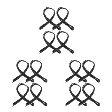 6Paren Polyester Lange Veters Zwart, Ijshockey, Ski En Outdoor Sports