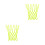 2Pièces Filet De Basket Vert Nylon Résistant De 7