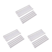 3St Borduurgaren Houder Wit, 50 Floss Kaarten, Compact En Stevig