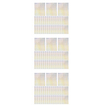 2400St Kleurrijke Qc Passed Stickers Praktisch Voor Voorraadbeheer