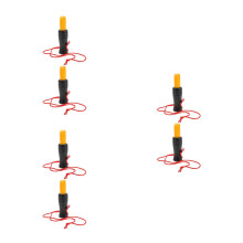 6St Realistische Eendfluit Set Plastic 2X Outdoor Vogelgeluid Multi