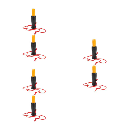 6St Realistische Eendfluit Set Plastic 2X Outdoor Vogelgeluid Multi
