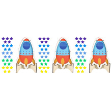 3Sets Multi Beloningspot Hout Voor Positief Gedrag Kinderen