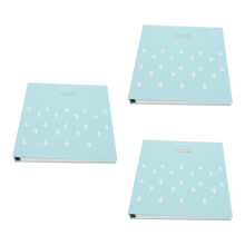 3St Botanisch Scrapbook Album Lichtgroen Papier Voor Bloemopslag