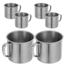 18St Praktische Roestvrijstalen Kindercups Voor Koffie En Water