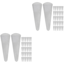 100St PVC Schaarhoes Lichtgrijs Voor Haar- En Keukenschaarbescherming