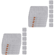 24St Wasbare Grijs Vilten Placemat En Coaster Voor Thuis En Eettafel