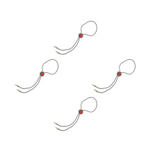 4St Multifunctionele Cowboy Bolo Tie Met Modieuze Steentjes En