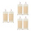 6Pcs Smooth Writing Blank Hanging Scrolls for Bedroom Wall Decoration 9