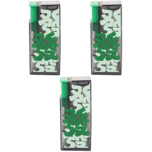 Étui Compact Floss Pick Vert Portable Pour Dentaires