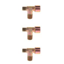 3St Draagbare Gouden Air Tank Afsluiter Met Npt Male Thread En Ventiel