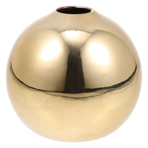 4Pcs Premium Ceramic Golden Flower Vases Elegant Decorative Container 1