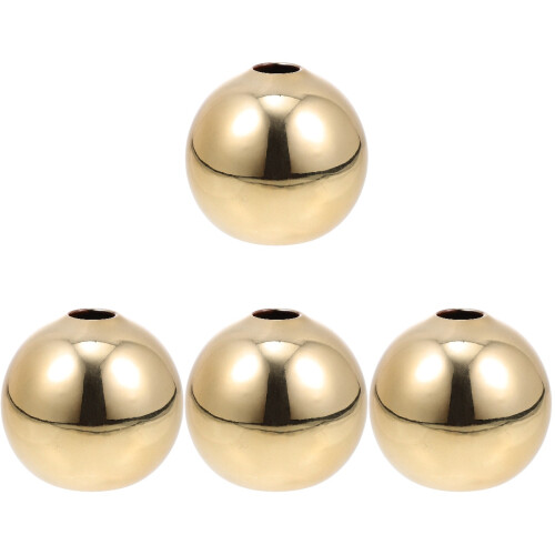 4Pcs Premium Ceramic Golden Flower Vases Elegant Decorative Container 2