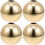4Pcs Premium Ceramic Golden Flower Vases Elegant Decorative Container 5