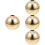 4Pcs Premium Ceramic Golden Flower Vases Elegant Decorative Container 6