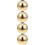 4Pcs Premium Ceramic Golden Flower Vases Elegant Decorative Container 8